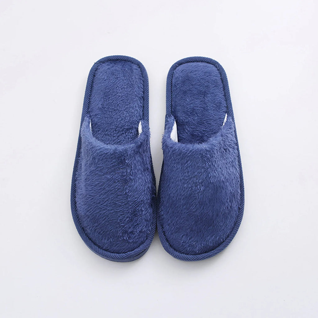 ‌Winter Indoor Slippers NonSlip House Shoes Warm Cotton Slippers Cozy Home Footwear Soft Sole Slippers Wood Floor Friendly