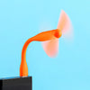 USB Electric Fan Flexible Bendable Fan For Power Bank Laptop PC AC Charger Portable Hand Cool Mini Fan Computer Summer Gadget