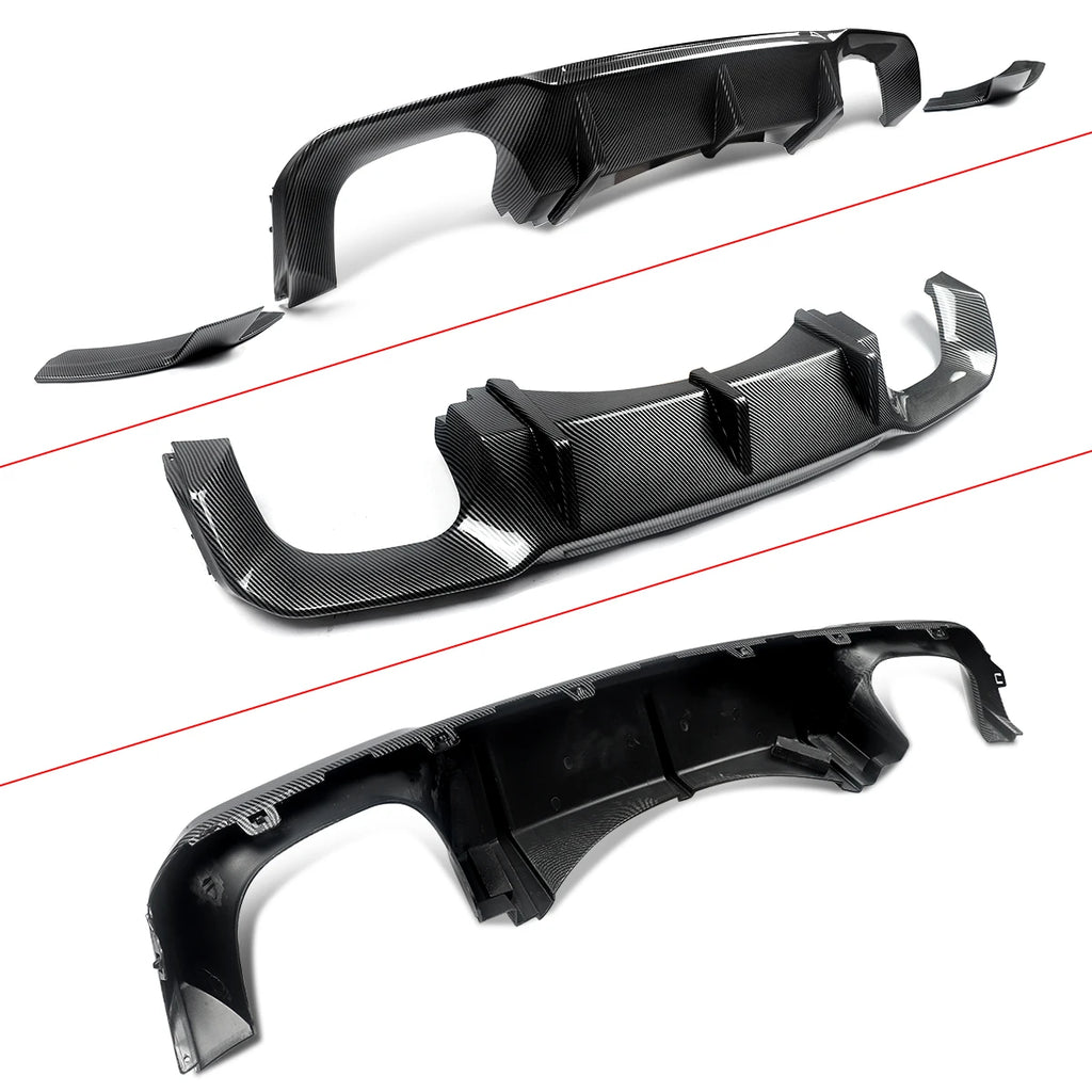 For BMW X5M F85 Body Kits Front Lip Rear Spoiler Side Skirts Carbon Look 2014-2018