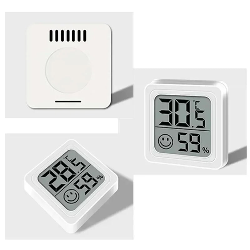 Mini LCD Digital Thermometer Hygrometer Indoor Room Temperature Humidity Meter Sensor Gauge Weather Station Set