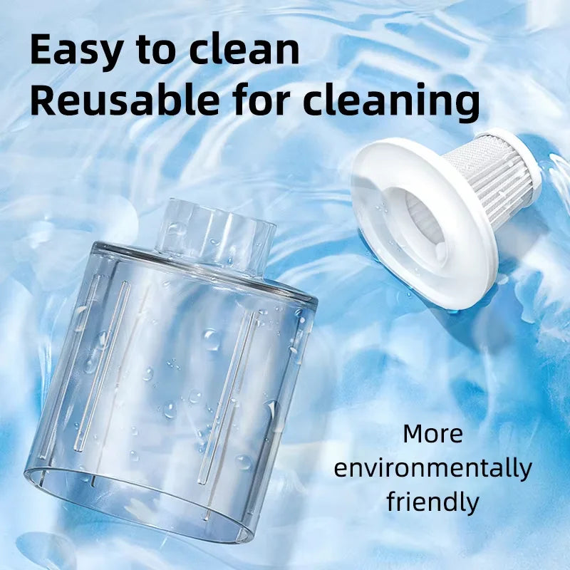 Wireless Handheld Vacuum Cleaner Cordless Handheld Chargeable Auto Vacuum for Home & Car & Pet Mini Vacuum Cleaner 50000Pa