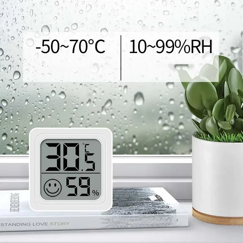 Mini LCD Digital Thermometer Hygrometer Indoor Room Temperature Humidity Meter Sensor Gauge Weather Station Set