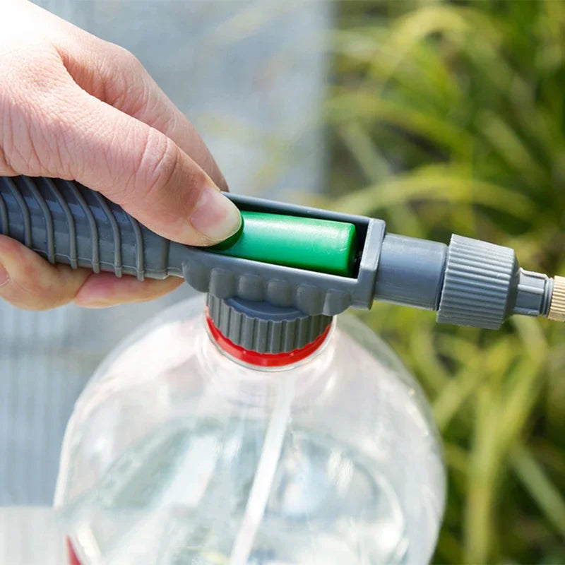Adjustable Drinking Bottle Sprayer Watering Nozzle Sprinkler Pressure Fogging Nozzle Gardening Tools
