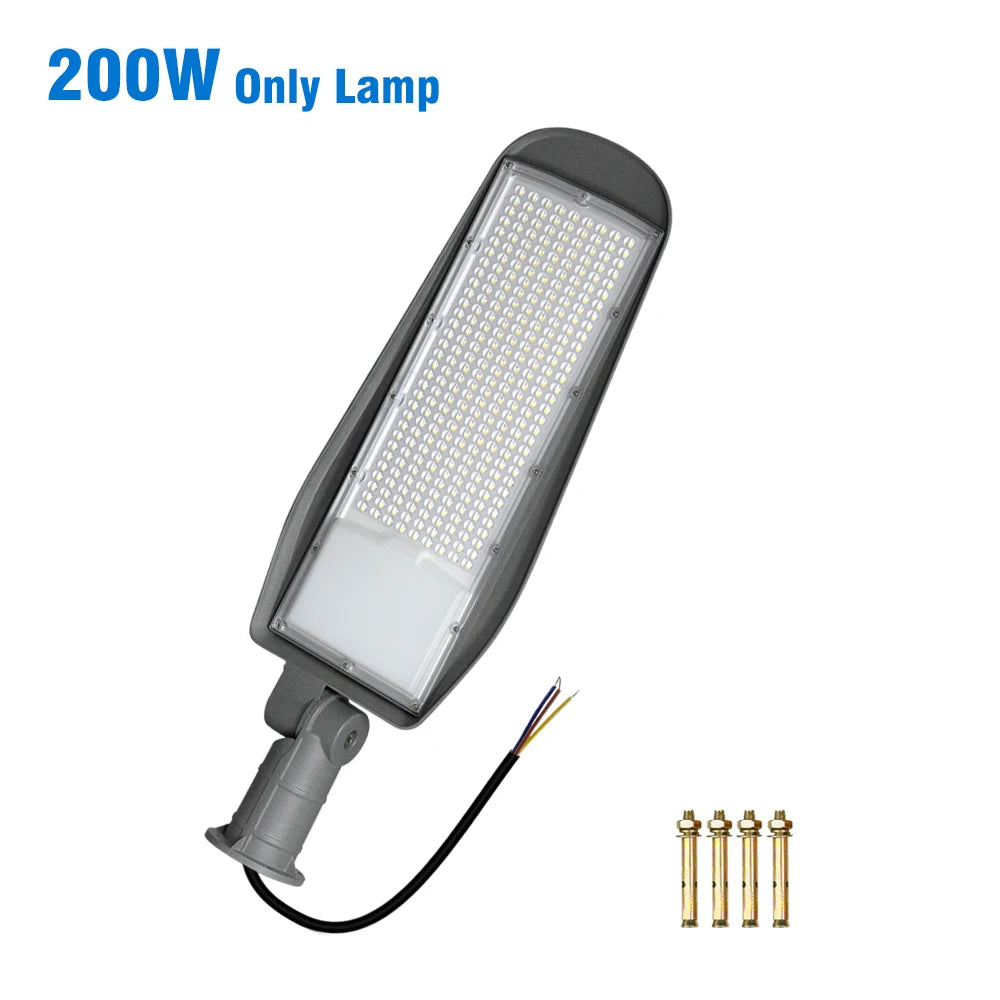 New Outdoor Street Lightf 50W 100W 150W 200W High Power Ultra Bright Waterproof Garage Courtyard Lighting Spotlight