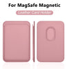 For Magsafe Leather Magnetic Wallet Case For iPhone 14 12 15 13 Pro Max Magnetic Card Bag Cover Samsung S23 S22 Ultra Accessory