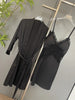 Sexy Female Nighty&Robe Set Lingerie Spring Summer Bathrobe Nightgown Two Piece Set Loose Silk Satin Home Dress Lounge Wear