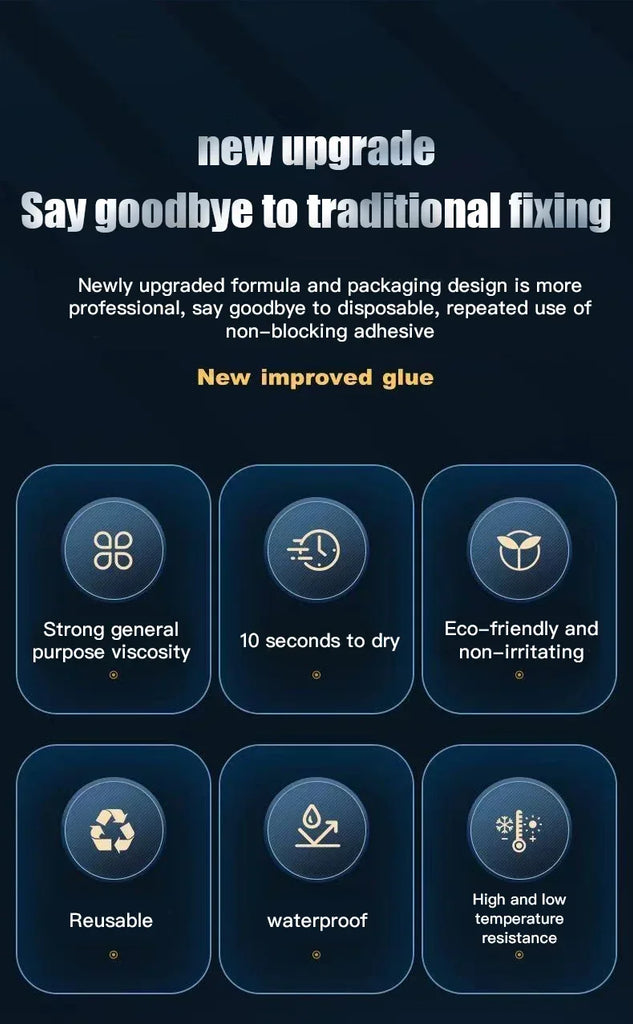 Extra Strong Glue For Plastic Welding Wood Metal Glass Ceramic Efficient Repair Glue Multi-Functional Oily Super Universal Glue