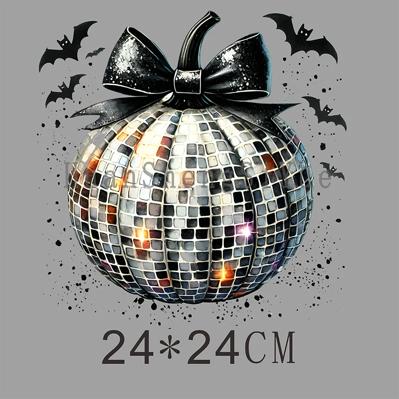 Ironed Sticker Clothing DTF Thanksgiving Halloween Fashion T-shirt Hoodie DIY Jacket Patch Is Waterproof