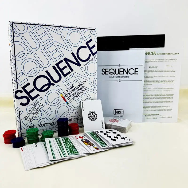 Sequence Games | AN EXCITING GAME OF STRATEGYF | IT'S FUN  IT'S CHALLENGING | For 2 or More Players Family Game