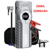 2000A Car Jump Starter Air Pump Multi-Function 4 In 1 Air Compressor Power Bank Car Battery Starter Starting Auto Tyre Inflator