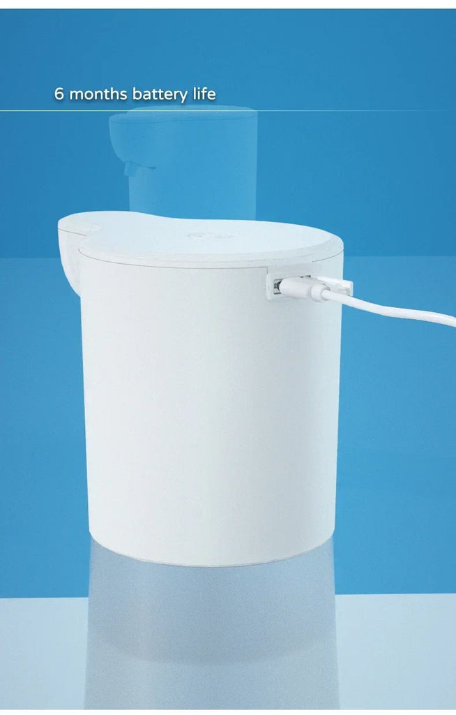 Automatic Sensor Foam Dispenser Touchless Type-C Charging Capacity Smart Liquid Soap Dispenser Infrared Sensor Soap Dispenser