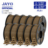JAYO PLA + 3D Filament 1.75MM 10 Rolls PLA PLUS 3D Printer Filament Neatly Wound 3D Printing Filament 1.1kg Spool High Toughness