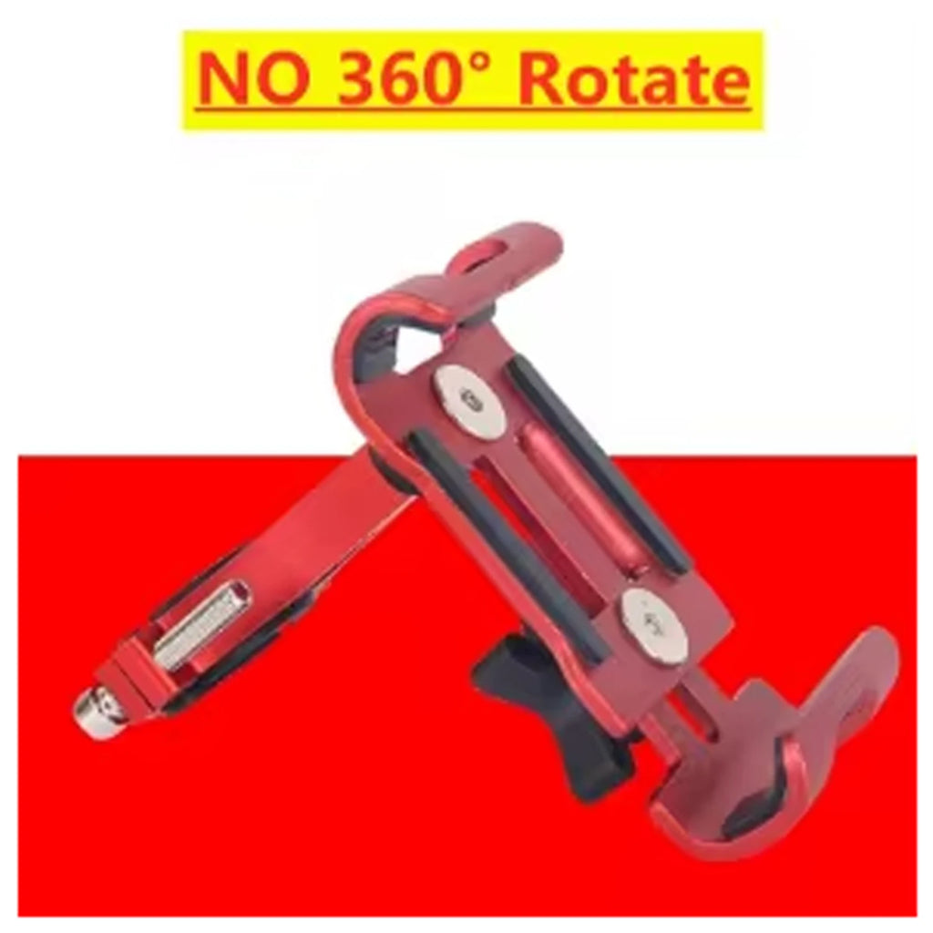 Metal Motorcycle Bike Phone Holder Aluminum Alloy Anti-slip Bracket GPS Clip Universal Bicycle Stand Support for All Smartphones