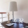 3D LED Wall Clock: Modern Digital Design with Nightlight & Luminous Alarm for Living Room Decor