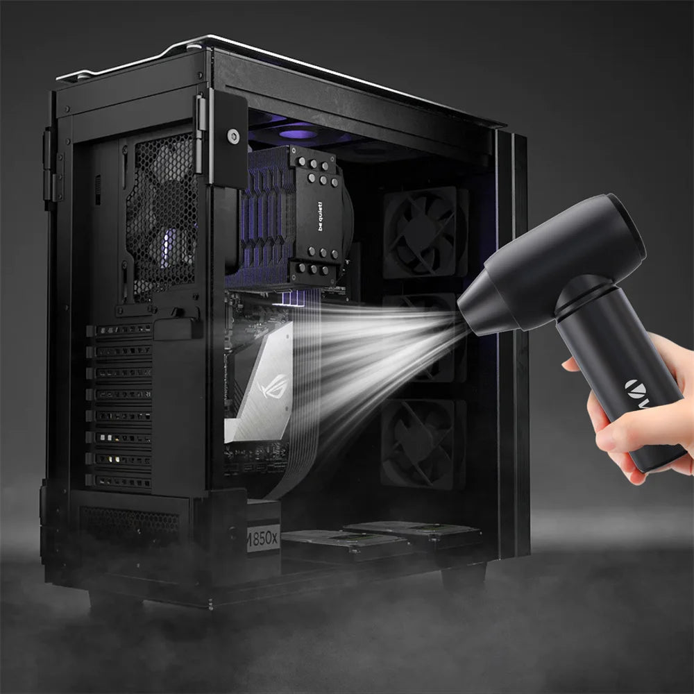 VEDO Mini Turbine Blower Jetfan Electric Blower Rechargeable Compressed Air Duster Cleaner Rechargeable Portable Turbo Fan