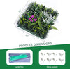 12pcs Artificial Plant Wall, 50x50cm Artificial Hedge Christmas Decorations Fake Plants Panel Wedding Grass Mat Garden Backyard