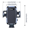 TOPK Universal Car Bracket Gravity Auto Phone Holder Car Air Vent Clip Mount Mobile Phone Holder Cell Phone Stand For All Phones