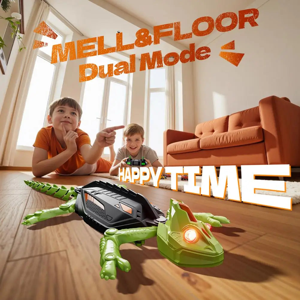 Remote Control Wall Climbing Gecko Robot  Climbing Toy For Kids, Rechargeable Remote Control Toys Birthday Novelty Gift