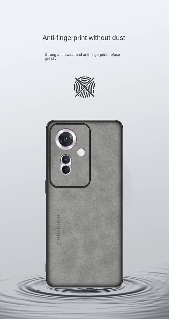 Oppo Reno 11 A CPH2603 Case Shockproof Silicone Bumper Hard Back Cover Matte Phone Case for Oppo Reno11 A Reno11A 5G CPH2603