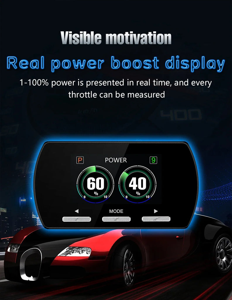 FORWiiYii 2024 Newest Auto 14 Drive Modes Car Speed Up Accelerator F2 Save Fuel Consumption Electronic Boost Throttle Controller
