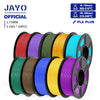 JAYO PLA + 3D Filament 1.75MM 10 Rolls PLA PLUS 3D Printer Filament Neatly Wound 3D Printing Filament 1.1kg Spool High Toughness