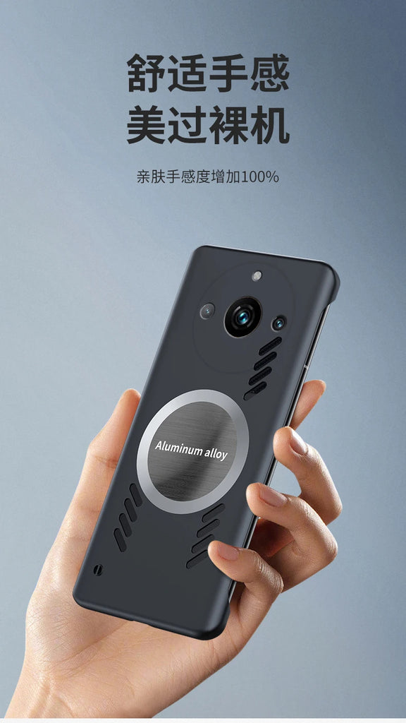 Graphene Cooling Phone Case for OPPO Realme 11 Pro Plus Pro+ Case Ultra Thin Frameless Heat Dissipation Cover Funda Casing Capa