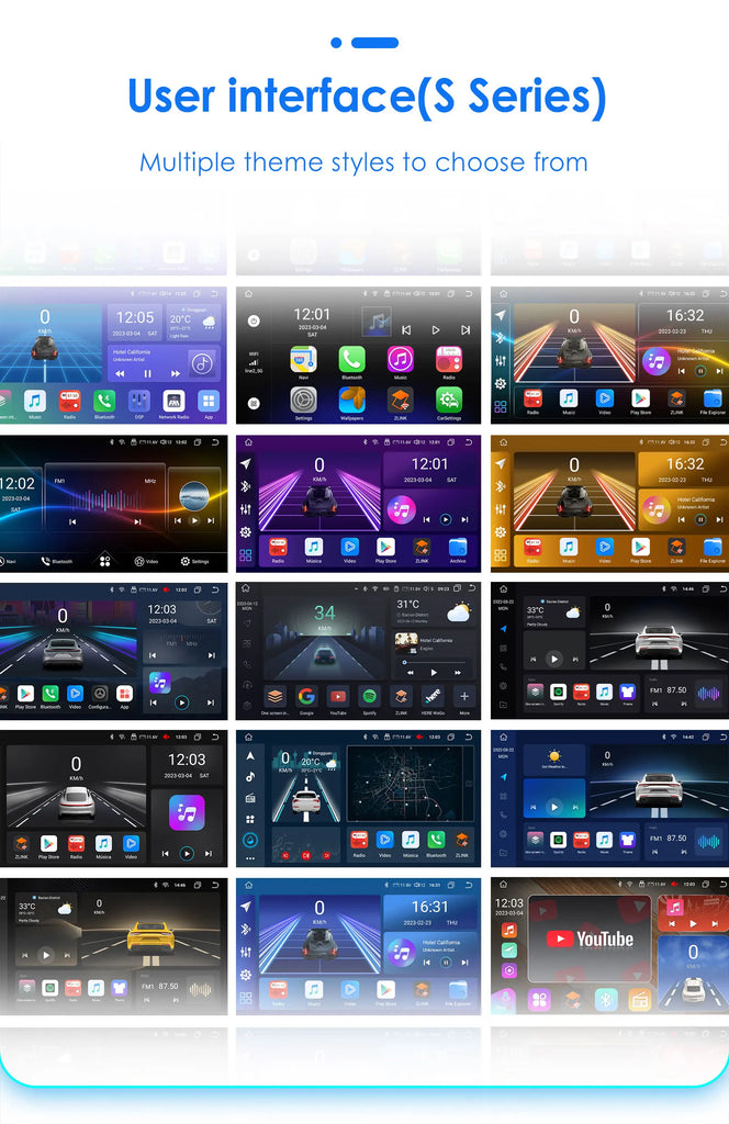 Hizpo Car Radio Android Auto For Renault kangoo 2009-2018 Multimedia Player Carplay GPS Intelligent System NO 2DIN DVD Head Unit