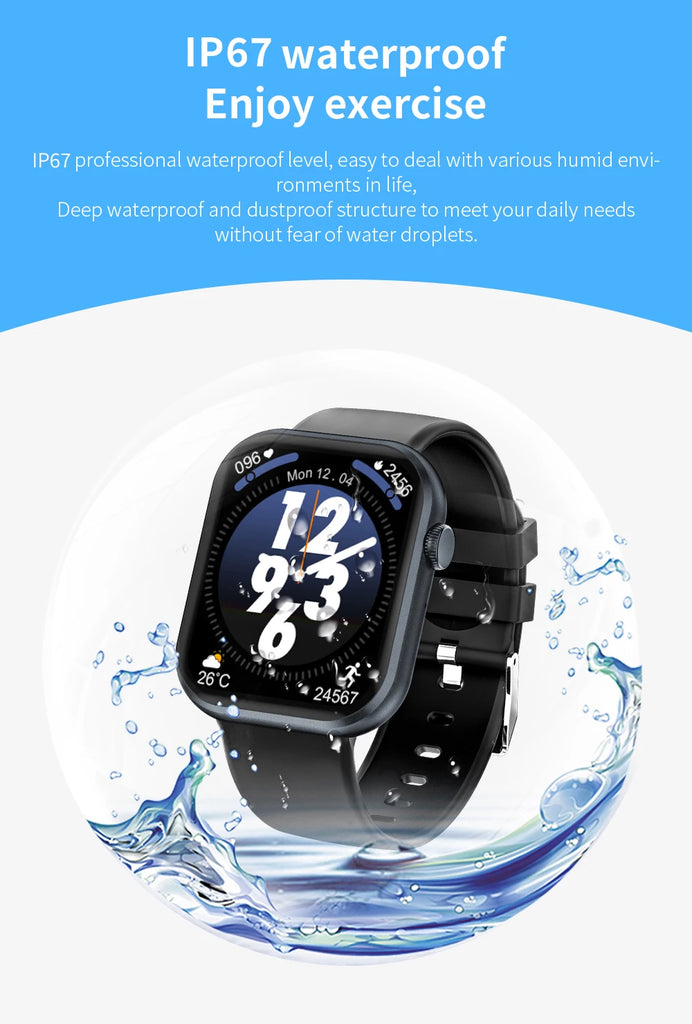 Fashion Kids Watches Children's Electronic Watch HD Screen Sports Waterproof IP68 Kids Bracelet Clock Best Gift For Girls & Boys