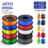 JAYO PLA + 3D Filament 1.75MM 10 Rolls PLA PLUS 3D Printer Filament Neatly Wound 3D Printing Filament 1.1kg Spool High Toughness