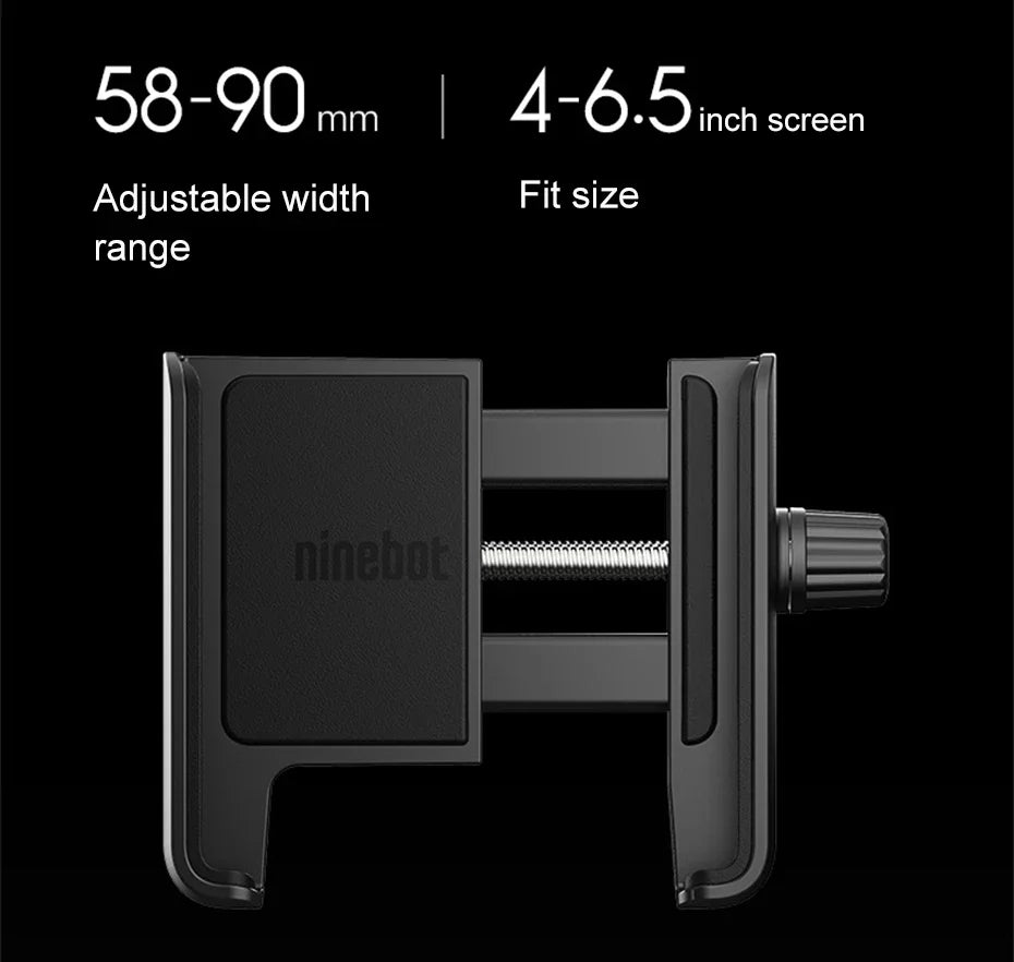Xiaomi Ninebot Handlebar Phone Holder Electric Vehicle Bicycle Kickscooter Motorcycle Electric Scooter Mobile Phone Stand Stable
