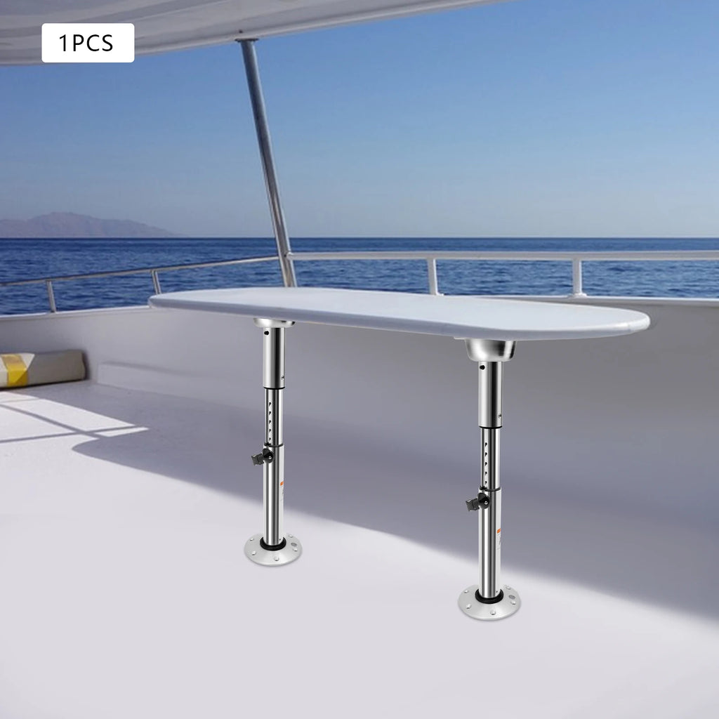 Adjustable Table Leg Rv Table Base Stand Motorhome Aluminum Table Stand 56-72cm For Workrooms, Kitchens Or Cabs, Etc