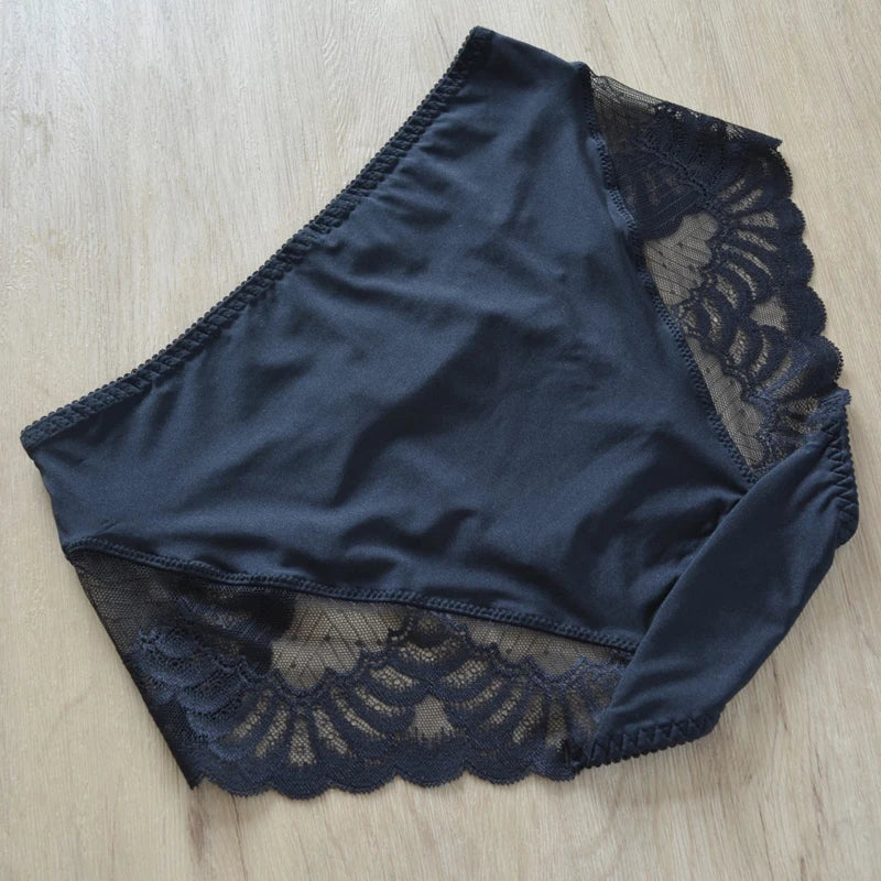 Plus size underpanties Fashion underwear Girl Briefs Pink Ladies Underpanty Comfortable Briefs Women's Panties Lingries