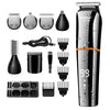 Kemei Waterproof 11 in 1 Men's Grooming Kit Electric Beard Trimmer Cordless Razor Hair Clippers Rechargeable Nose Trimmer