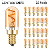 Dimmable T22 E14 Led Bulb 220V 1.5W Edison Spiral Filament Lamp Warm White Salt Lamps Retro Night Lights Mini Tube Light Decor