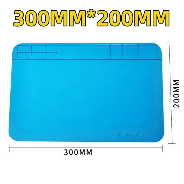 ESD Soldering Mat Repair Pad Insulation Heat Resistant Soldering Station Silicon Work Pad Desk Platform Phone Repair Tool Kit