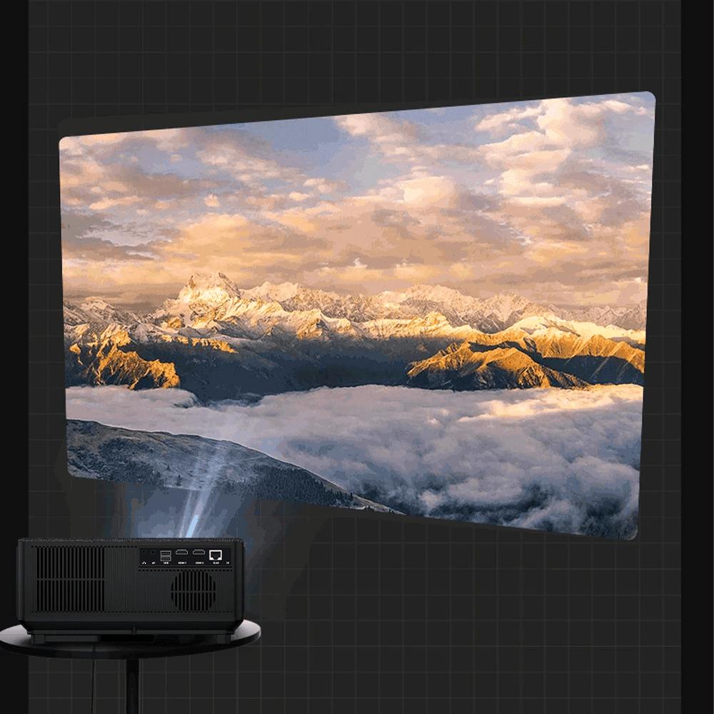 ThundeaL Full HD 1080P Projector TD98W for 2K 4K Video Audio WiFi Android Home Theater TD98 Cinema Beam Projector PK DLP Beamer