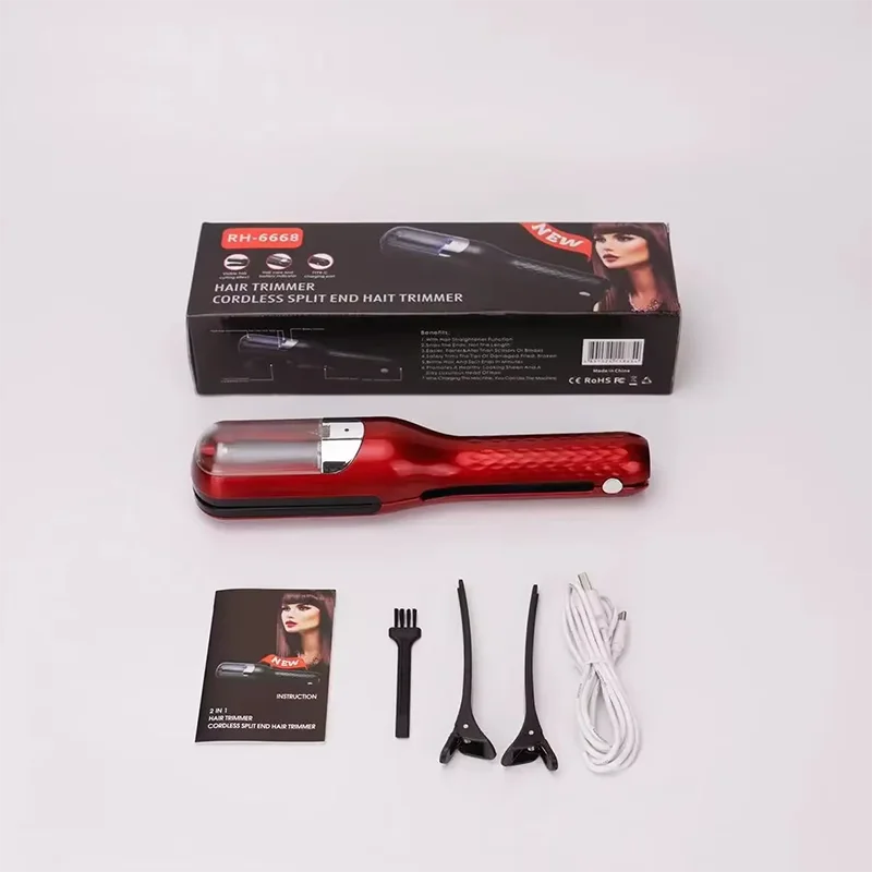 Split Ends Hair Trimmer Dry Damaged Remover Automatic Trim Split Professional Women Cordless Hair Cutting Machine Hair Clipper - Mighty Dollars