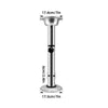Adjustable Table Leg Rv Table Base Stand Motorhome Aluminum Table Stand 56-72cm For Workrooms, Kitchens Or Cabs, Etc