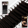 ABONNIE Cashmere Brown C/CC/D/M/L Curl Individual Classic Eyelashes Extensions Cocoa Brown Lashes Extensions