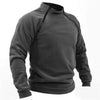 Men's Tactical Hoodies Military Outdoor Pullover Long Sleeve Zippers Pullove Fleece Windproof Thermal for Hiking Camping Army
