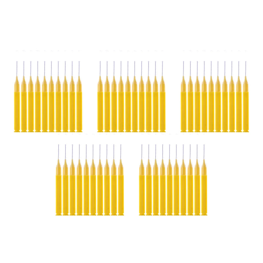 8-40PCS Interdental Brushes Dental Floss Toothpick Orthodontic Braces Brush Tooth Cleaning Tool Teeth Oral Care