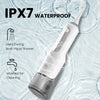 Dental Water Flosser Professional Cordless Rechargeable Electric Oral Irrigator Water Jet for Teeth Braces Care with 5 Jet Tips