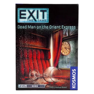 EXIT: Dead Man on the Orient Express, Mystery Solving Card Game, Family Games for Game Night, Party Games for Adults and Kids