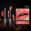 MLSMILE Multi-Color Non-stick Cup Matte Lipstick Flash Lasting Easy Color Diamond Lipstick Dark Halloween Look