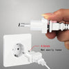 1 Pcs 4.0mm/4.8mm Power Plug Adapter US To EU Euro Europe Plug Power Plug Converter Travel Adapter Power Converter Outlet