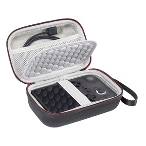 Handheld Game Console Case Bag Hard Carrying Cover For ANBERNIC RG40XXV Portable Fleece Interior Hard Travel Bag