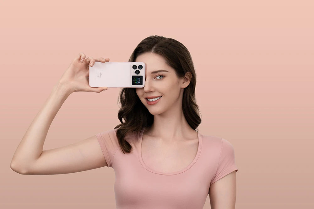 Cubot Hafury V1, Smartphone Android, 16GB RAM(8GB+8GB), 256GB ROM, Dual Screen, 64MP Camera, NFC, Global Version, Dual 4G Phone