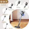 Pet Friendly-Cordless Vacuum Cleaners,6-in-1 Stick Vacuum Up to 40 Mins Runtime,30Kpa for Home/Carpet/Hardwood Floor/Pet Hair