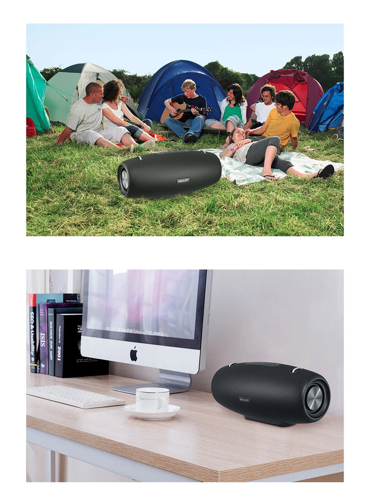ZEALOT-S67 60W Portable Bluetooth Speaker Outdoor Party Speaker Big Loud Speaker Excellent Bass Performace Hifi speaker