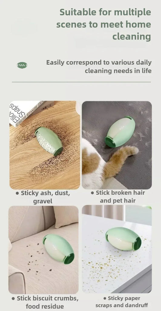 Reusable Pet Hair Remover Roller Washable Fur Remover for Clothes Lint Cleaner for Cats Dogs Portable Animal Hair Removal Tool
